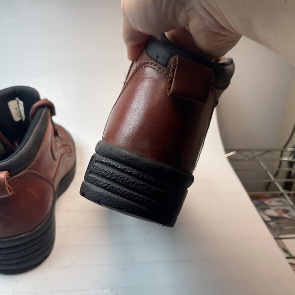 VINTAGE HAWKINS Gore-Tex Leather Walking Boots UK 4 Brown Leather boots Hiking - Picture 9 of 16